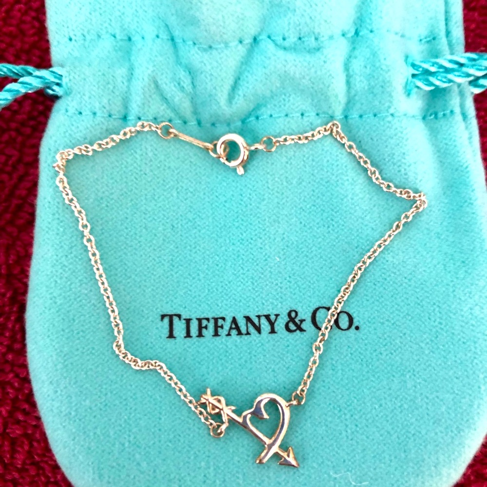Tiffany’s Paloma Picasso Loving Heart / Arrow Bracelet